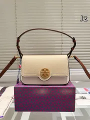 【今日特価】Tory Burch Cowhide Leather Shoulder Bag トーリーバーチ 牛革 ショルダーバッグ 20×12cm ギフトボックス付き