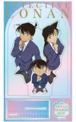 【中古】アクリルスタンド・アクリルパネル コナン＆新一＆蘭 オーロラアクリルスタンド 「名探偵コナン」