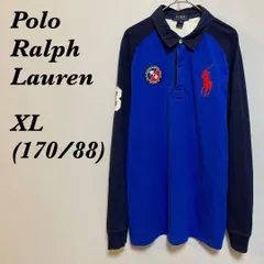 Polo Ralph Lauren 　XLサイズ 長袖ポロシャツ　ラガーシャツ