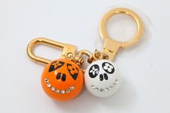 未使用品◆ルイ・ヴィトン キーホルダー ハロウィン M65377 ジャック＆ルーシー LOUIS VUITTON