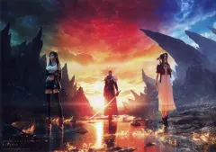 クラウド＆セフィロス ランチョンマット FF7 リメイク アルトニア 限定 クラウド ランチョンマット FF7リメイク アルトニア スクエニカフェ