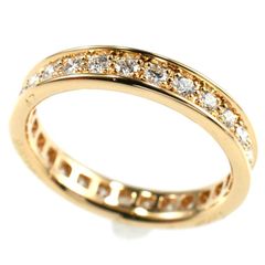 Cartier カルティエ バレリーナ フルエタニティ K18YG イエローゴールド ダイヤモンド SIZE:47 AU750 指輪