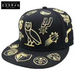 NEWERA ニューエラ ｘOVOｘNBA【新品同様】59FIFTY OVO NBA オールオーバー キャップ/ 7 1/4