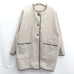 ■ Lian 長袖 コート サイズF ライトブラウン ブラウン レディース E  【1406180069049】