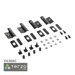 Terzo テルッツォ by PIAA ルーフラック オプション 4個入 エアロバークランプ ブラック 対応可能品番:EA303/EA308/EA309 EA30ACのサムネイル
