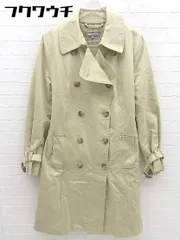 ■ ◎ A day in the life UNITED ARROWS ベルト付 長袖 トレンチ コート サイズ38 ベージュ レディース  【中古】 【1101250014409】