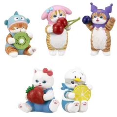 【中古】トレーディングフィギュア 全5種セット 「mofusand×サンリオキャラクターズ なりきりフィギュア2」