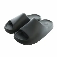 アディダス adidas YEEZY SLIDE ONYX イージースライド サンダル シューズ 靴 ロゴ US10 28.5cm 黒 ブラック HQ6448 /MQ
