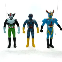 ｍさん専用 青色 イナズマン　未塗装 　と電波人間タックル 26cm 通常版2体 2025年最新】イナズマンの人気アイテム - メルカリ