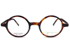 ジョンレノン  jl-6016  c.63 jl3 ブラウンデミ メガネ 眼鏡 丸 ラウンド セル 新品 送料無料