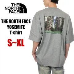 【新品・未使用】【ミックスグレーZZ】ノースフェイス Tシャツ メンズ レディース THE NORTH FACE ザ・ノース・フェイス ヨセミテ シーナリー バックプリント 半袖 大きいサイズ ゆったり アウトドア ブランド S M L XL NT32436