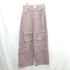 ◇ Θ WHO'S WHO gallery フーズフーギャラリー SILVER JAM ブッシュパンツ サイズF ボルドー系 レディース E  【1412260014809】