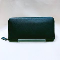 (2054)プラダ　PVC　ラウンドファスナー　長財布　箱付き　YK716