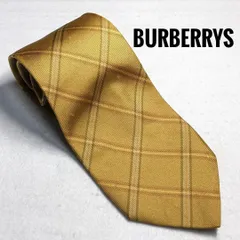 2:ネクタイ BURBERRYS 約9㎝ ゴールド C 793 ■