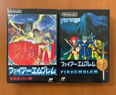 任天堂  ファイアーエムブレム 暗黒竜と光の剣・外伝　箱説付き　2本セット