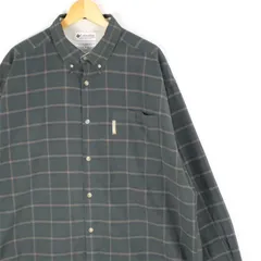 古着 大きいサイズ 00's 旧タグ コロンビア XM7569 長袖ボタンダウンシャツ メンズUS-2XLサイズ tn-1605n