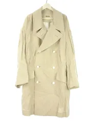ヨウジヤマモト YOHJI YAMAMOTO 19SS ワイズ Y's リネントレンチコート 麻100% アウター FZ-C51-300 長袖 2 ライトベージュ ■のサムネイル
