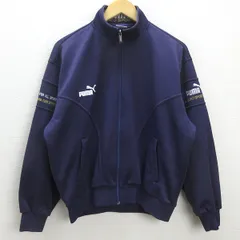G■日本製■プーマ/PUMA トラックジャケット/ジャージ【O】紫/men's/74【中古】■