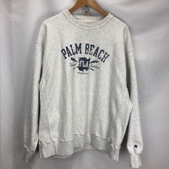 00年代 CHAMPION ORIGINAL REVERSE WEAVE FLORIDA PALM BEACH プリントスウェット サイズXL メキシコ製　06091508　861
