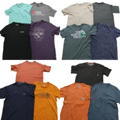 古着卸 まとめ売り アウトドアブランドMIX 半袖Tシャツ 14枚セット (メンズ XS /S /M ) ノースフェイス パタゴニア 中古 古着 NB5793
