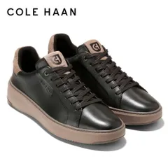 スニーカー メンズ 黒 レザー 本革 軽い 歩きやすい シンプル 快適 ローカット COLE HAAN コールハーン グランドプロ トップスピン C42220