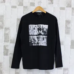 ロングTシャツ メンズ 長袖 Tシャツ ロンT プリントT アメカジ ミリタリー フォト 3L クルーネック トップス 男女兼用 ユニセックス 秋冬 春夏 nt9* 8-ブラック