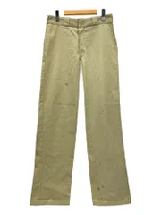 DICKIES (ディッキーズ) 874KH ワークパンツ T/C オリジナルフィット 古着 32×34 カーキ メンズ/036
