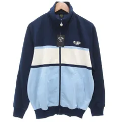 アディダス adidas クラブアディダス タグ付き ヴィンテージ ジャケット ロゴ ジップアップ 6 XL 紺 ネイビー /AE ■GY44