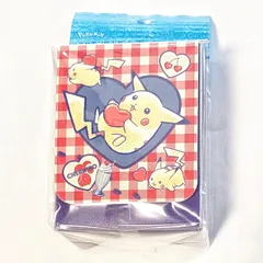 【新品未開封・送料込み】 ピカチュウとハート デッキケース サプライ ポケカ
