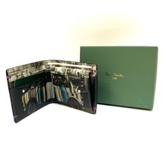 ＊Paul Smith＊　2つ折り財布　車柄　レザー　メンズ　☽