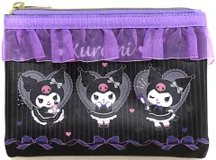 【中古】バッグ 4.クロミ フリル付きポーチ 「サンリオ当りくじ クロミ当りくじ」