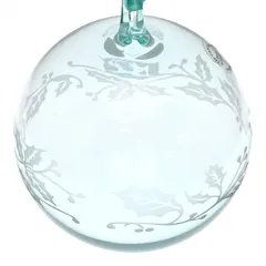 ティファニー　クリスマス 陶器製ベル型オーナメント ティファニー ヘリテージ ボール オーナメント 陶器 シルバー