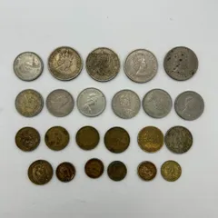 旧貨幣コレクション ホンコン 銀貨・銅貨多数 香港　中国　その他　　海外コイン　大量　まとめ　古銭　コレクションのサムネイル