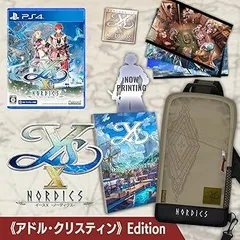 【中古】(未使用･未開封品)PS4版イースX -NORDICS- 《アドル・クリスティン》Edition