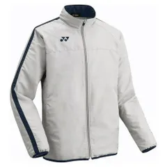 【新品・5営業日で発送】YONEX ヨネックス ユニウラジツキウォーマージャケット (FW7001) 色 : シルバー サイズ : L 