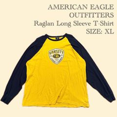 AMERICAN EAGLE OUTFITTERS Raglan Long Sleeve T-Shirt - XL