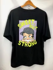 DENIFITS x Betty BooP 刺繍ロゴ　プリント　Ｔシャツ　サイズ3L L98097DL 06052113 02