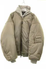 バレンシアガ BALENCIAGA 23SS PARIS ALL IN BOMBER SIZE 2 746456 TN027 パリ オールイン ボンバー ジャケット ブルゾン カーキ 【ブランド古着ベクトル】【中古】☆AA★250531のサムネイル