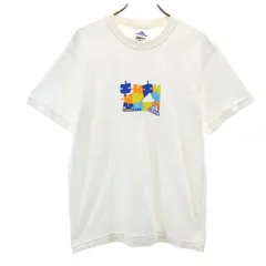 adidas アディダス 半袖 Tシャツ 160 ホワイト キッズ 古着