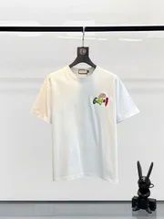 【今日特価】GUCCI 25SS 刺繍ロゴ シャツ