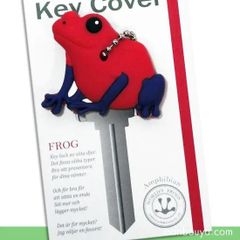 イチゴヤドクガエル キーカバー ワールド商事 アクアチックシリーズ かわいいキーキャップ かえる 蛙 入園 入学 通勤 通学