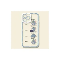 かわいい iphone15pro max 用 ケース トムとジェリー スマホケース アイフォン15promax 用カバー 6.7インチ スマホケース TPU クリアケース バンパー 薄型 超軽量 レンズ保護 ワイヤレス充電対応 iPhone15ProMax 1