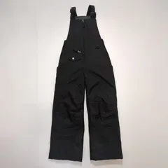 ジュニア スキーウェア つなぎ ブラック XS