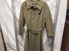 40s FRENCH ARMY MOTORCYCLE COAT KHAKI フランス軍 M38 モーターサイクル カーキ 