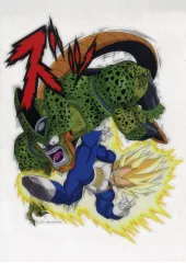 【中古】雑貨 超サイヤ人ベジータ＆セル ダイカットビジュアルボード 「一番くじ ドラゴンボール DRAGON HISTORY II」 H賞