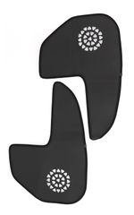 スズキ ハスラー MR52S/MR92S ドアキックガード 二列目用 インナードアプロテクター PUレザー 汚れ防止 保護 レザーシートカバー ドアトリムガード 内装パーツ