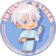 呪術廻戦 極楽湯 五条悟 ミニキャラ 缶バッジ - メルカリ