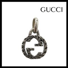 MU【GUCCI】インターロッキングG アラベスク ペンダント トップ
