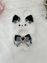 ぬい服 ちびぐるみ 10~12cm コラージュパールキャット 着せ替え猫服   着せ替え ぬいぐるみ服 ちびぐるみ にじぱぺっと いつぬい きぐるみ あんスタ  推しぬい 綿人形