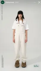 The Barnnet オーバーオール Hickory Striped Denim Overall [9월 초 순차 배송] - The Barnnet